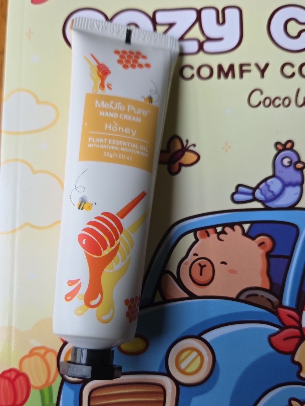 Honey Hand Cream — White & Yellow